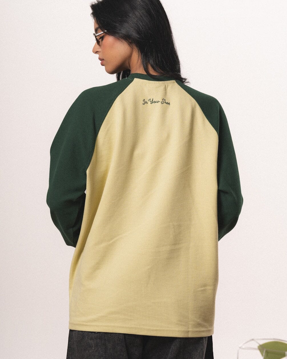 Butter Yellow Raglan Oversized Pullover