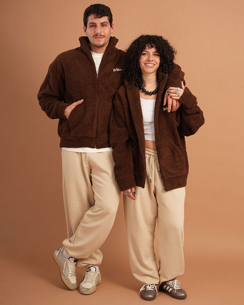 Beige Sweatpants
