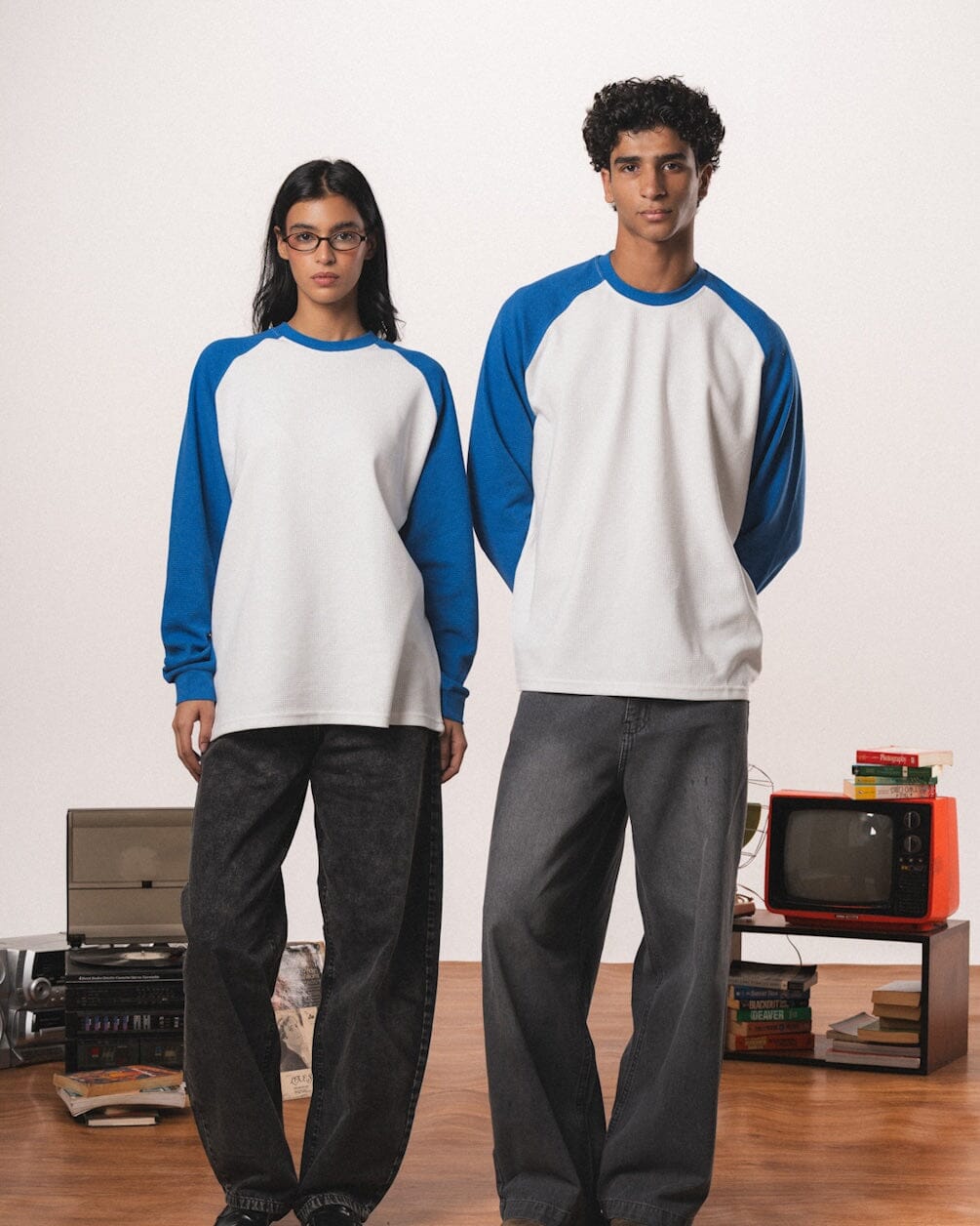 Off White Raglan Oversized Pullover
